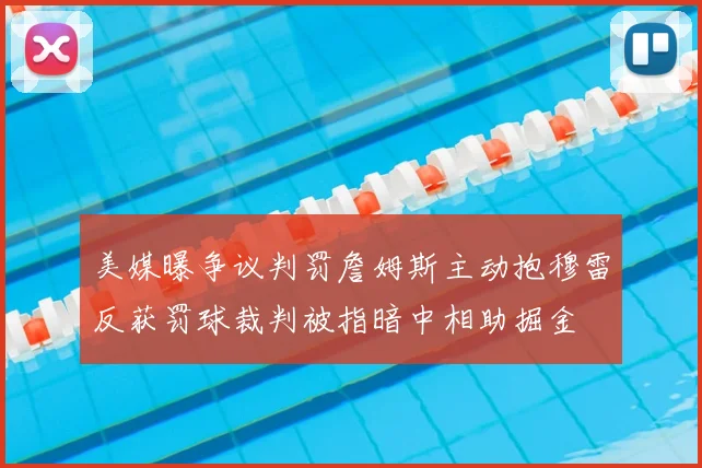 美媒曝争议判罚詹姆斯主动抱穆雷反获罚球裁判被指暗中相助掘金